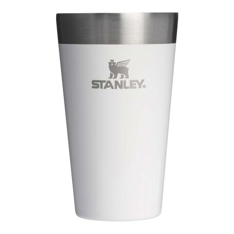 Stanley Stacking 470 ml insulated stainless steel tumbler White