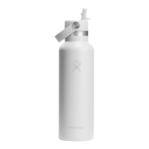 Hydro Flask Standard Mouth 621 ml insulated stainless steel water bottle White