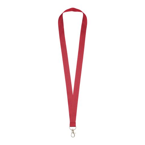 Impey lanyard with convenient hook Priority | Red | not available | Direct to Film | both straps | 300 mm x 16 mm | 100