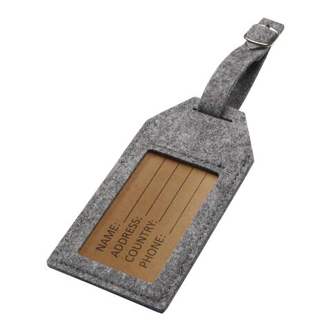Tie luggage tag Standard | Grey | No Branding | not available | not available | not available