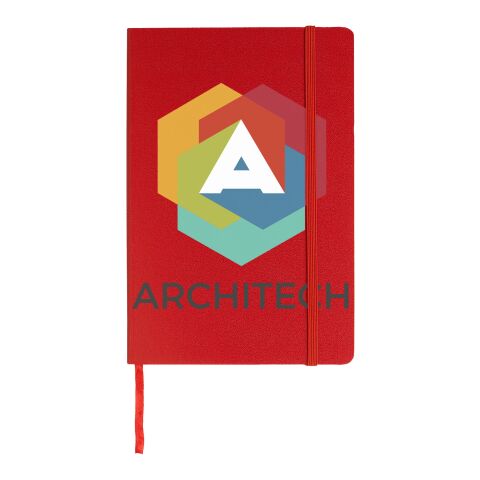 Classic A5 hard cover notebook Standard | Red | No Branding | not available | not available | not available