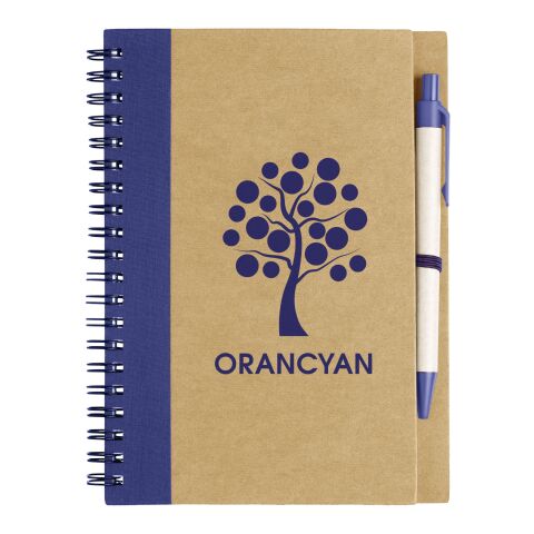 Priestly recycled notebook with pen Standard | Natural-Navy | not available | No Branding | not available | not available | not available