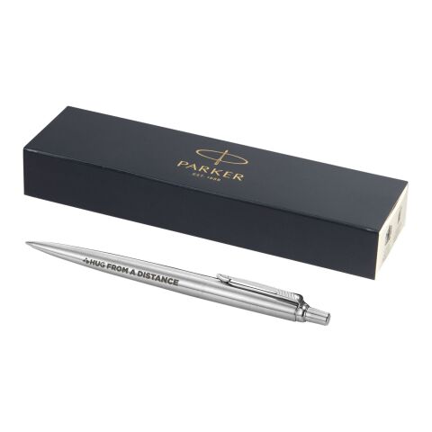 Jotter Ballpoint Pen - steel, blue ink Standard | Metal | No Branding | not available | not available