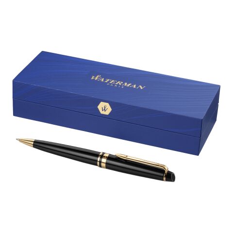 Expert ballpoint pen Standard | Solid black-Gold | No Branding | not available | not available | not available