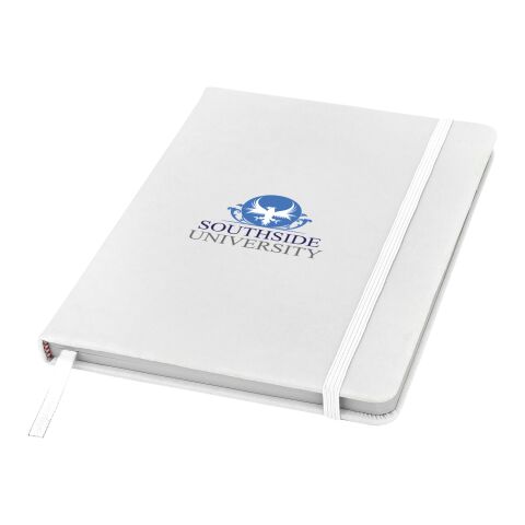 Spectrum A5 hard cover notebook Standard | White | No Branding | not available | not available
