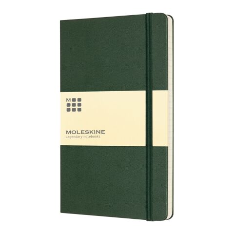 Moleskine Ruled L Hard Cover Notebook Myrtle green | not available | No Branding | not available | not available