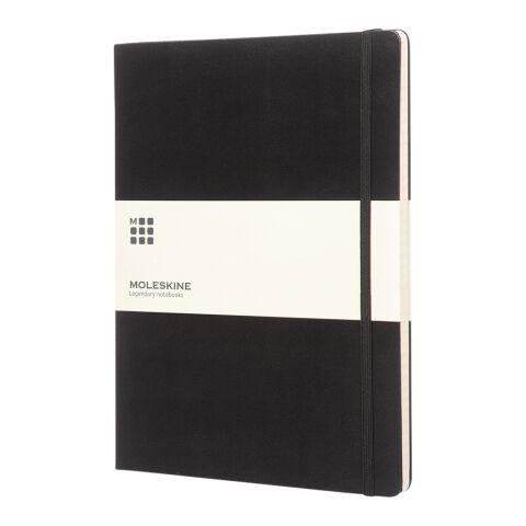 Moleskine Ruled XL Hard Cover Notebook Standard | Solid black | No Branding | not available | not available