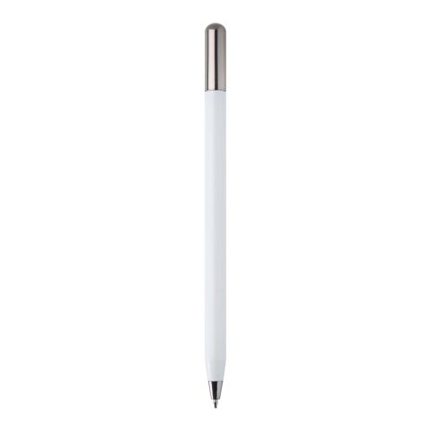 SMART recycled aluminium twist ballpoint pen (black ink) White
