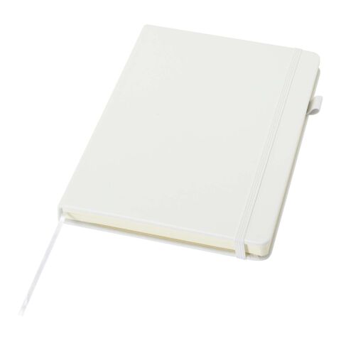 Liss A5 recycled plastic hard cover notebook White