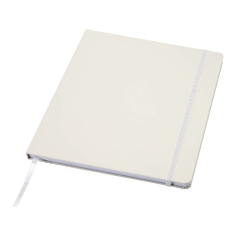 Spectrum A4 hard cover notebook White