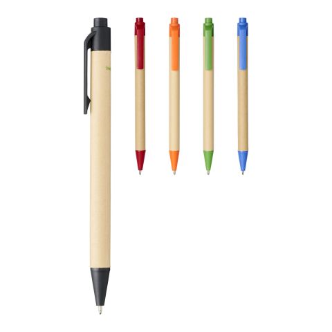 Berk recycled carton and corn plastic ballpoint pen Standard | Blue | No Branding | not available | not available