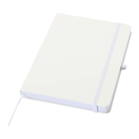 Spectrum A5 recycled hard cover notebook White