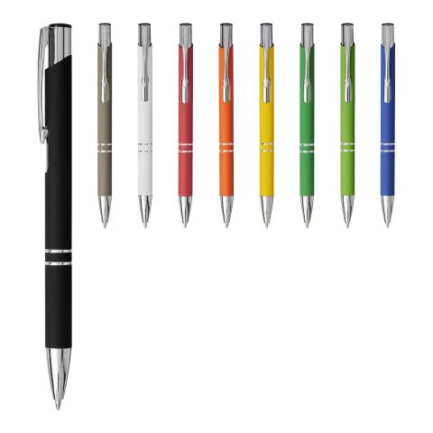 Moneta soft touch click ballpoint pen Standard | White | No Branding | not available | not available