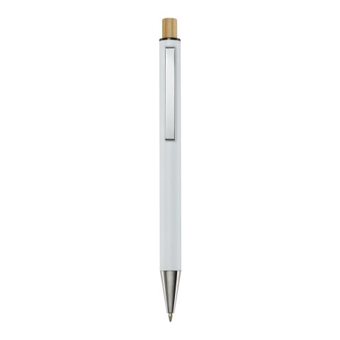 Cyrus recycled aluminium ballpoint pen Standard | White | No Branding | not available | not available