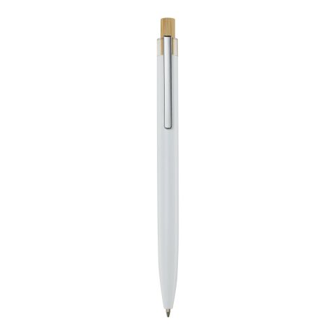 Nooshin recycled black ink aluminium ballpoint pen Standard | White | No Branding | not available | not available