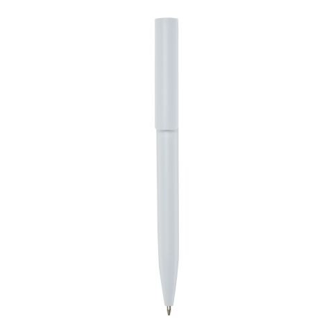 Unix recycled black ink plastic ballpoint pen Standard | White | No Branding | not available | not available