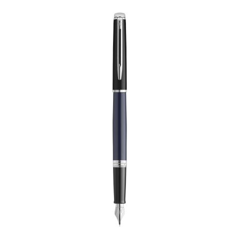 Hemisphere colour blocking fountain pen with palladium trim Standard | Blue-Solid black | Not applicable | No Branding | not available | not available