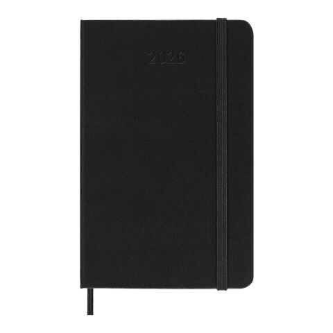 Moleskine hard cover 12 month PK daily planner Standard | Black | No Branding | not available | not available