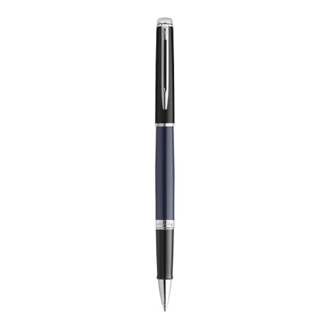 Hemisphere colour blocking rollerball pen with palladium trim Standard | Blue-Solid black | No Branding | not available | not available