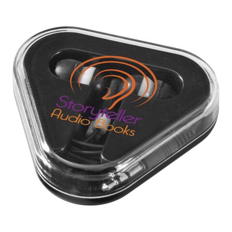 Rebel earbuds Standard | Solid black-White | No Branding | not available | not available | not available