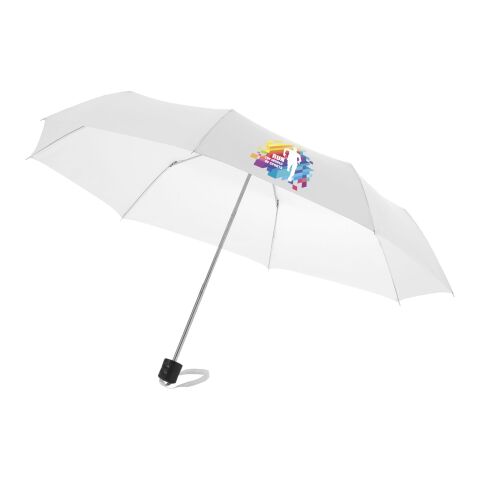 Ida 21.5&quot; foldable umbrella Standard | White | No Branding | not available | not available | not available