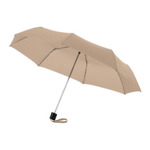 Ida 21.5" foldable umbrella Standard | Oatmeal | not available | No Branding | not available | not available | not available