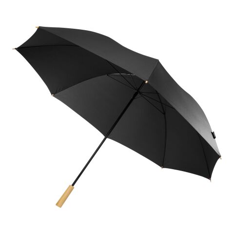 Romee 30&#039;&#039; windproof recycled PET golf umbrella Standard | Black | Not applicable | No Branding | not available | not available | not available