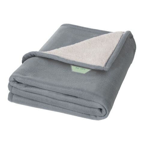 Springwood soft fleece and sherpa plaid blanket Standard | Grey-Off white | not available | No Branding | not available | not available | not available