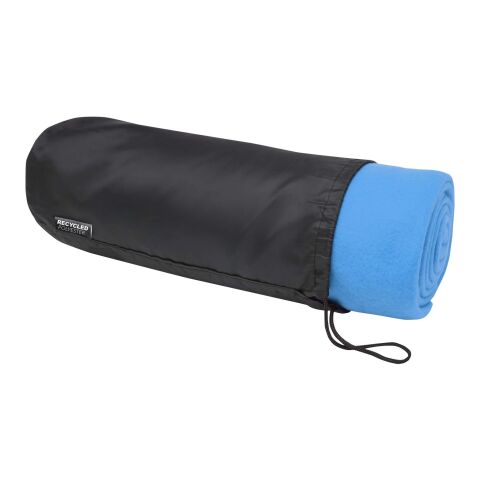 Willow RPET polar fleece blanket Standard | Process blue | not available | No Branding | not available | not available | not available