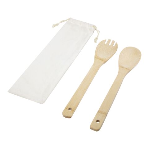 Endiv bamboo salad spoon and fork Standard | Natural | No Branding | not available | not available | not available