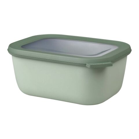 Cirqula 1500 ml rectangular multi bowl Sage