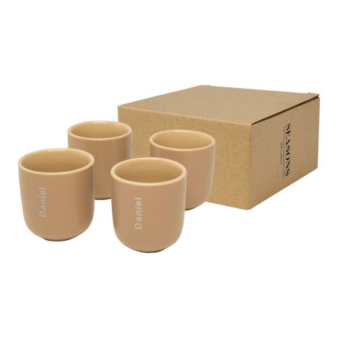 Male 4-piece 90 ml espresso cup Standard | Oatmeal | not available | No Branding | not available | not available