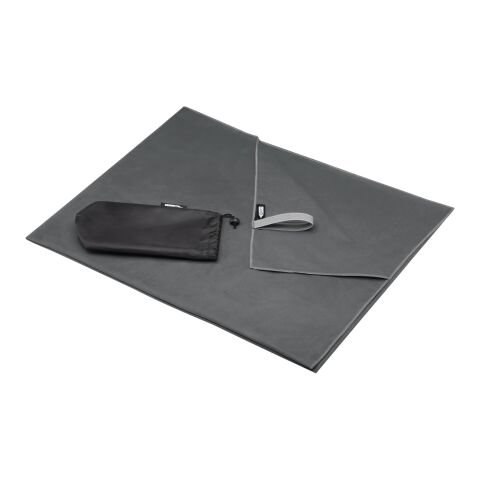Pieter GRS ultra lightweight and quick dry towel 100x180 cm Standard | Grey | Not applicable | No Branding | not available | not available | not available
