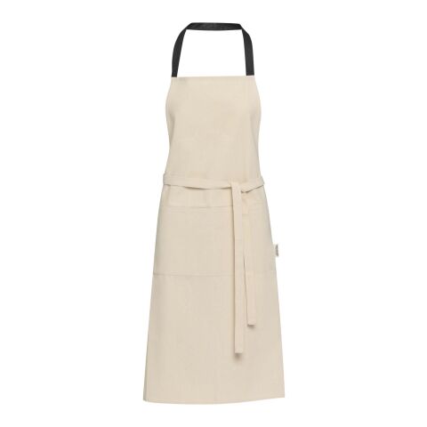 Nia 200 g/m² recycled cotton apron Solid black | not available
