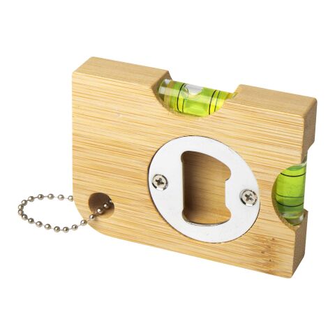 Levo bamboo bottle opener with level Standard | Natural | No Branding | not available | not available
