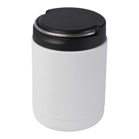Doveron 500 ml recycled stainless steel insulated lunch pot Standard | White | No Branding | not available | not available