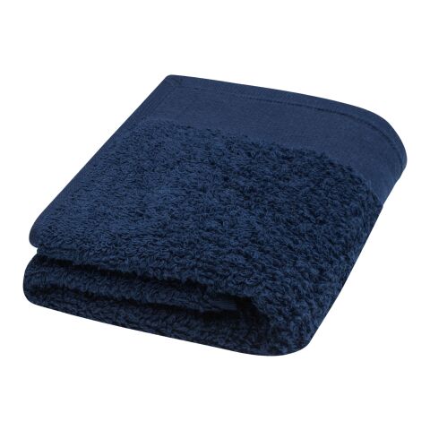 Chloe 550 g/m² cotton bath towel 30x50 cm Heather navy | not available | No Branding | not available | not available | not available