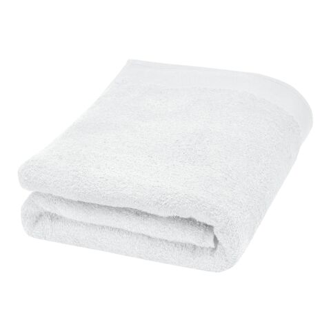 Ellie 550 g/m² cotton bath towel 70x140 cm White | No Branding | not available | not available | not available