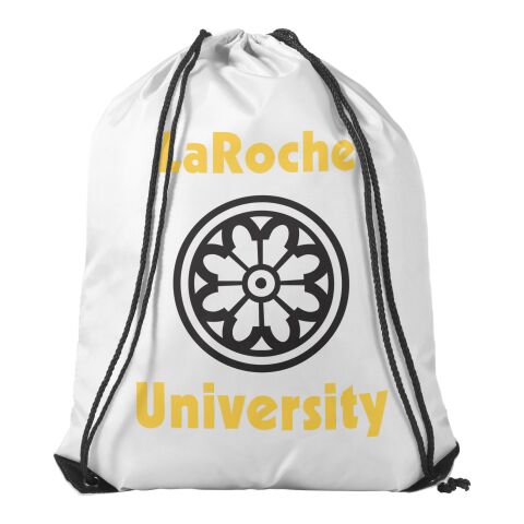 Oriole 5L premium drawstring backpack Standard | White | not available | No Branding | not available | not available | not available