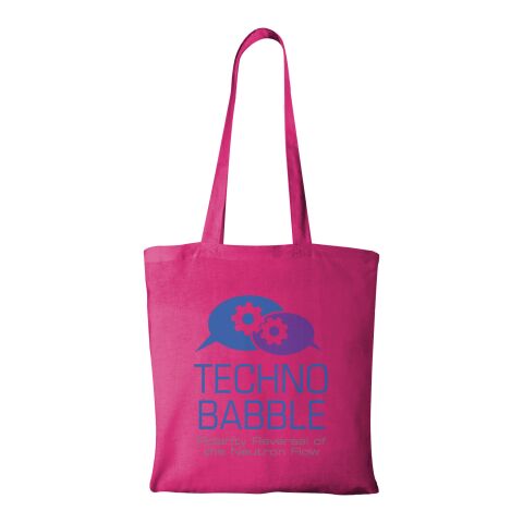 Carolina cotton tote bag 100 g/m² Standard | Magenta | not available | No Branding | not available | not available | not available