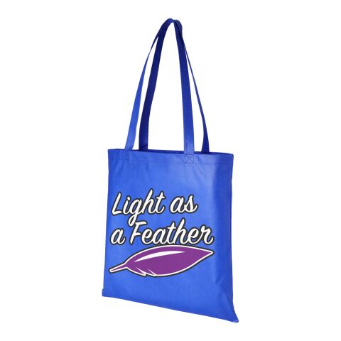 Zeus large non-woven convention tote bag Standard | Royal blue | not available | No Branding | not available | not available | not available