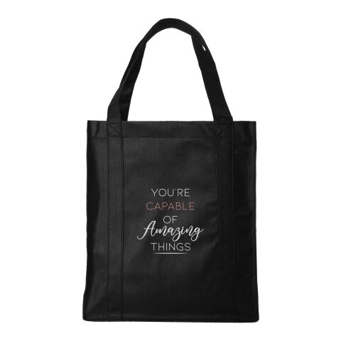Liberty bottom board non-woven tote bag Standard | Solid black | No Branding | not available | not available | not available