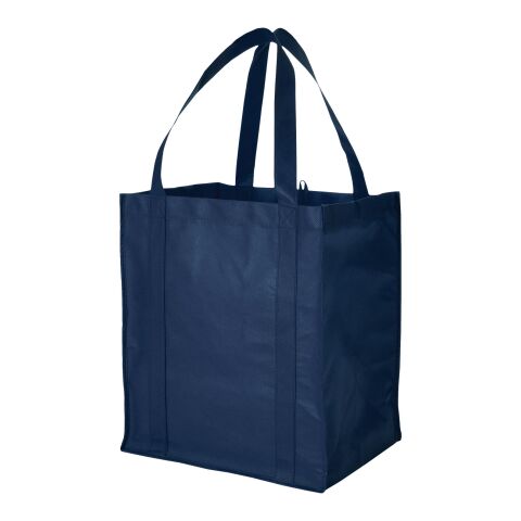 Liberty bottom board non-woven tote bag Navy | not available | No Branding | not available | not available | not available