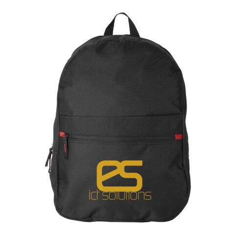 Vancouver backpack Standard | Solid black | Not applicable | No Branding | not available | not available | not available