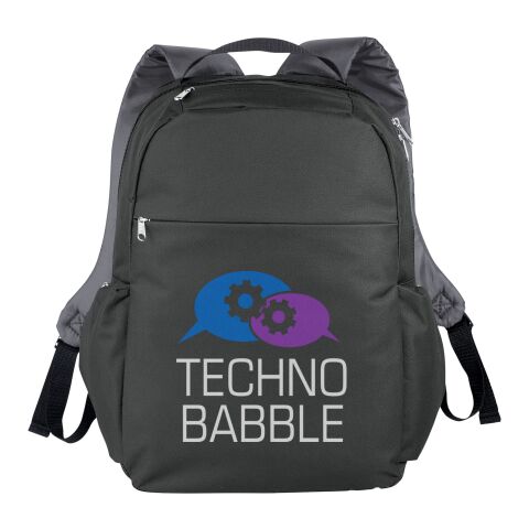 Slim 15&quot; laptop backpack Standard | Charcoal | No Branding | not available | not available | not available