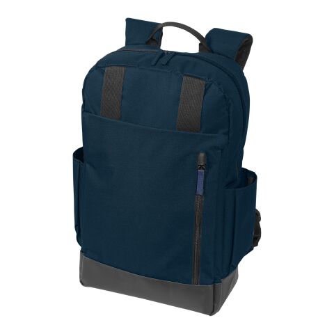 Compu 15.6&quot; laptop backpack Standard | Navy-Solid black | No Branding | not available | not available | not available