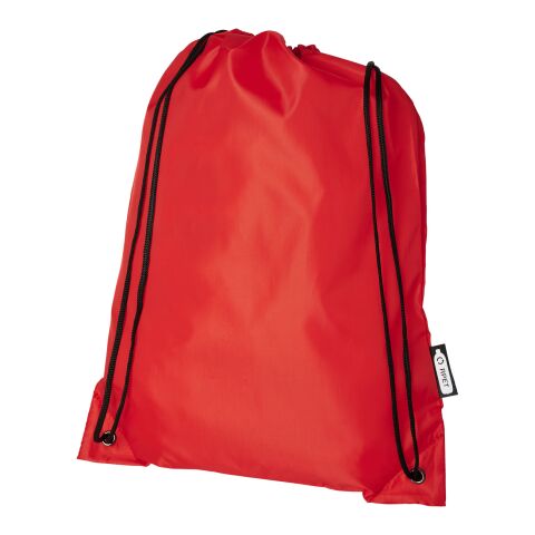 Oriole RPET drawstring backpack Standard | Red | No Branding | not available | not available | not available