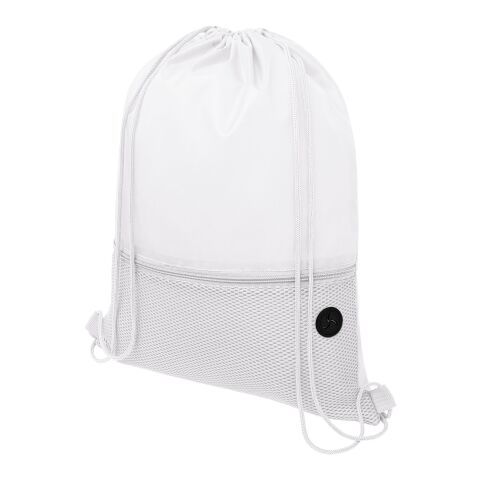 Oriole mesh drawstring backpack Standard | White | No Branding | not available | not available | not available