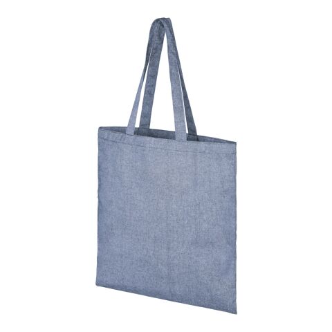 Pheebs 210 g/m² recycled tote bag Standard | Heather blue | No Branding | not available | not available | not available