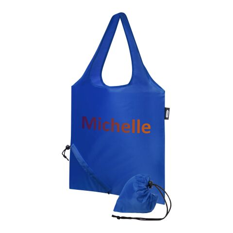 Sabia RPET foldable tote bag Royal blue | No Branding | not available | not available | not available